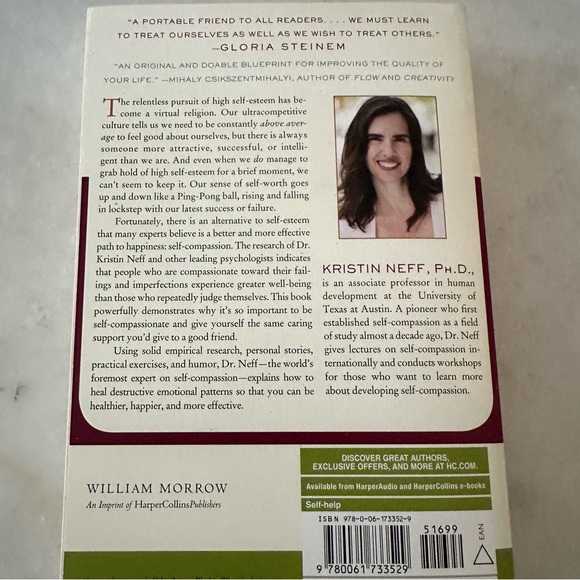 📚Self Compassion by Kristin Neff, PHD - Picture 2 of 2